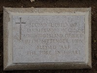 Struma Military Cemetery - McGregor, Ian Alexander